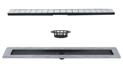 PROVA TT8900TNT24 PROVA LINEAR DRAIN® KIT – TILE-IN-TOP – 24 IN. (61 CM)