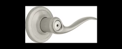 WEISER GLA331TC LOCK PRIVACY TOLUCA LEVER SATIN NICKEL BOX PACK
