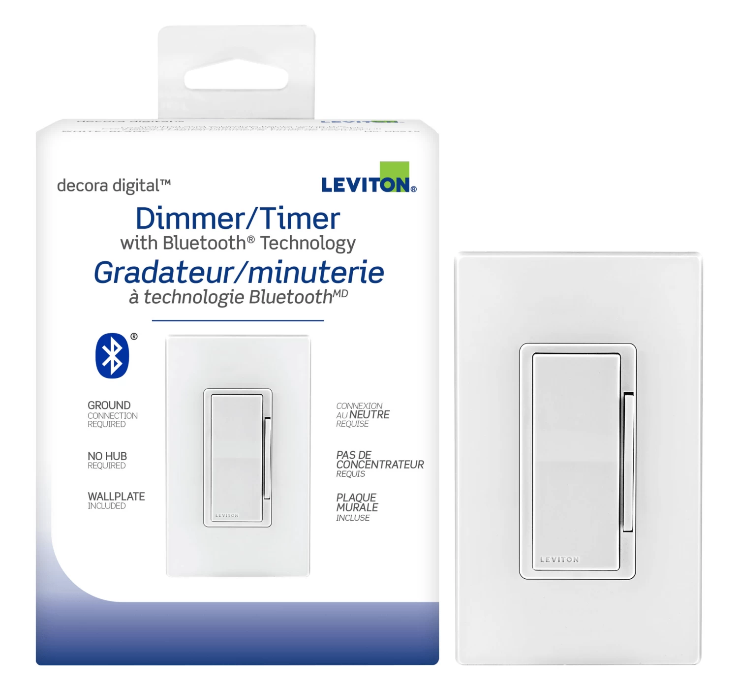 LEVITON DDL06 DECORA DIGITAL BLUETOOTH 600W DIMMER 3 LEVITON DDL06 DECORA DIGITAL BLUETOOTH 600W DIMMER