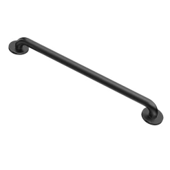 MOEN L8724BL MOEN HOME CARE MATTE BLACK 24″ CONCEALED SCREW GRAB BAR