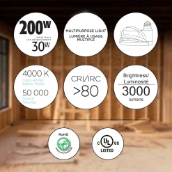 LUMINUS MINI MULTI-LIGHT LED 30W 3000 LUMENS 1/PK -Lumber Hardware Store bio2lk2pt6j9cxjlgykm