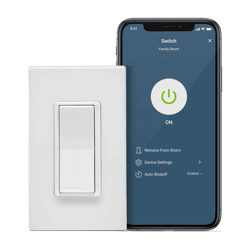 LEVITON DW15S WL DEC SMART WIFI SW 120/277V 15A (D) 3 LEVITON DW15S WL DEC SMART WIFI SW 120/277V 15A (D)
