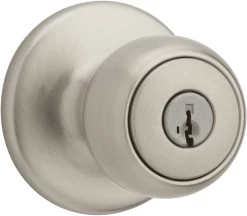 WEISER 9GAC5310-078 LOCK KEYED ENTRY FAIRFAX SATIN NICKEL