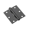 ONWARD 820FBB BUTT HINGE 3X3 BLACK (2) 1 ONWARD 820FBB BUTT HINGE 3X3 BLACK (2) -Lumber Hardware Store bzom576at5rdbsuetk05