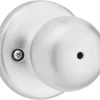 WEISER 9GAC3310-034 LOCK PRIVACY FAIRFAX KNOB SATIN CHROME