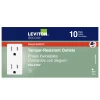 LEVITON T5325 WH REC TR DEC DUP 15A125V 10 PACK 1 LEVITON T5325 WH REC TR DEC DUP 15A125V 10 PACK -Lumber Hardware Store cprgklw4vuo7w54ahjiy