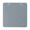 THOMAS & BETTS WPCV2-BLK-G 2 GANG PVC BLANK FS COVER GREY -Lumber Hardware Store cxflucqfwda6et7bfuut