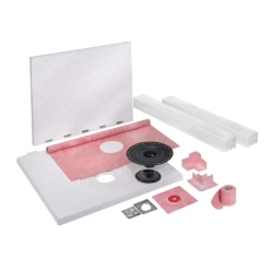 PROVA TT8209CRM05 PROVA SHOWER KIT 32”X60” OFF SET INC