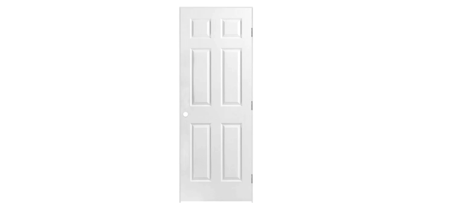 6 PANEL HOLLOW DOOR PRE MACHINED 24″ X 80″ X 1 3/8″ LEFT HAND 3 6 PANEL HOLLOW DOOR PRE MACHINED 24″ X 80″ X 1 3/8″ LEFT HAND
