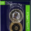 LEVITON 37942 FUSE PLUG P RATED 15A125V -Lumber Hardware Store fh6zpojvgvvn9v3sgzao