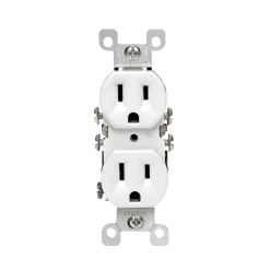 LEVITON 12650 CD WH REC DUP 2PO 3WI NEMA 5-15R 15A125V -Lumber Hardware Store g0untbvk7y0rdquts3oa