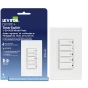 LEVITON DT160-742 DECORA 60 MINUTE DIGITAL COUNTDOWN TIMER WITH WALLPLATE -Lumber Hardware Store h2vstesxek70tkitslc0