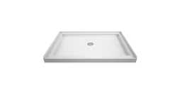 HT-ST48 ACRYLIC SHOWER BASE CENTRE DRAIN 48″ W X 32″ D X 5.5″ H