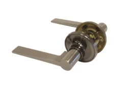 100758 DOOR LOCK LEVER PASSAGE PEWTER (858 SERIES)