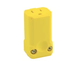 LEVITON 05259 YL PYTHON CONN 2PO 3WI 5-15R 15A125V