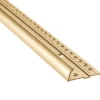 M-D PRO CM1740HGA12 ALUMINUM TAPDOWN – PINNED – RESIDENTIAL – HAMMERED GOLD ANODIZED (HGA) – 9/16 IN. (14.5 MM) X 12 FT. (3.7 M) -Lumber Hardware Store hx0a0skizbfu7g3t1lm9