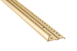 M-D PRO CM1740HGA12 ALUMINUM TAPDOWN – PINNED – RESIDENTIAL – HAMMERED GOLD ANODIZED (HGA) – 9/16 IN. (14.5 MM) X 12 FT. (3.7 M)