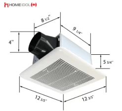 MILANO TY-80-E 80CFM BATH FAN