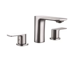 KODAEN F13127BN TIMELYSS THREE HOLE WIDESPREAD BATHROOM FAUCET
