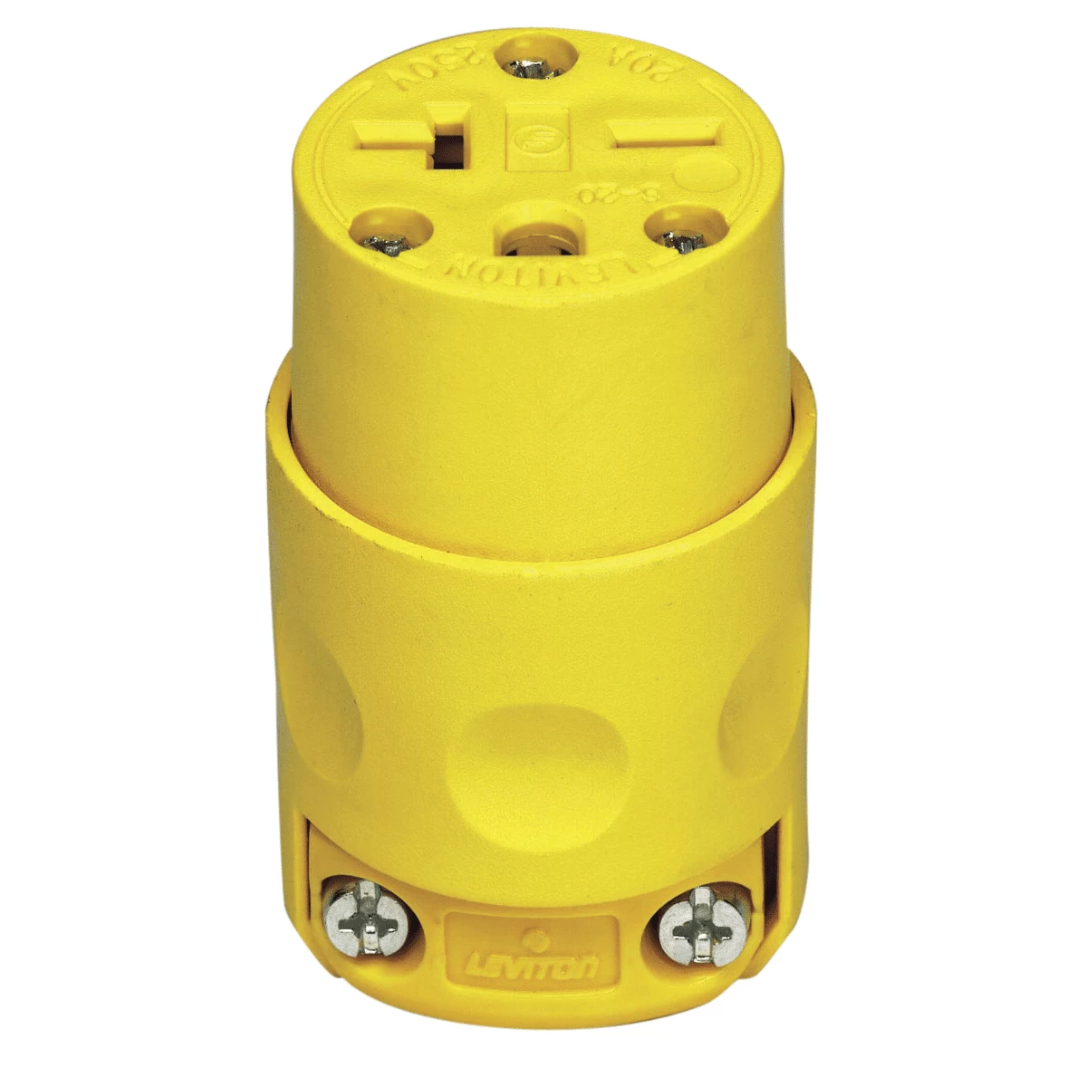 LEVITON 620CV YL CONN WORKSHOP 2PO 3WI 20A250V 3 LEVITON 620CV YL CONN WORKSHOP 2PO 3WI 20A250V