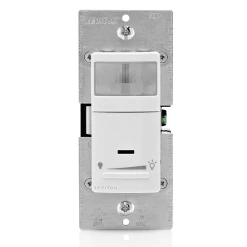 LEVITON IPSD6 WH OCC DETECT DIM 180D 3W/SP 600W120VAC – MOTION SENSOR
