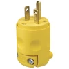 LEVITON 620PV YL PLUG 2PO 3WI 6-20P 20A250V