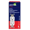 LEVITON T5820 WH REC DUP TR 2PO 3WI 20A125V