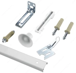 ONWARD 14025WBC 4 BIFOLD DOOR HARDWARE SET 48”
