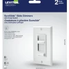 LEVITON 06674-2PK WH SURESLIDE UNIV DIMMER 150W LED 2PK