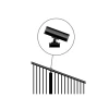 NUVO IRON BLLPC180 Black Inline Post Cap. Used With 39 3/4” Post For 42” High Smooth Line Railing And 33 3/4” Post For 36” High Smooth Line Railing -Lumber Hardware Store l00cmls15ywbnnp0kl5m