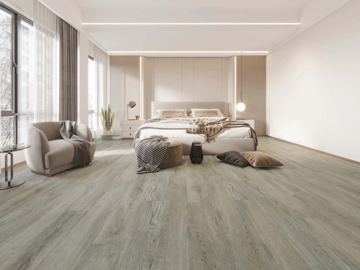 FALCON FLOORS VINYL CLICK 4.5 MM SLATE 28.84 SF/BOX