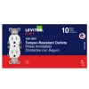 LEVITON T5320 WH REC DUP TR 2POLE 3WI 15A125V 10 PACK -Lumber Hardware Store laiwleqlwieajaawovta