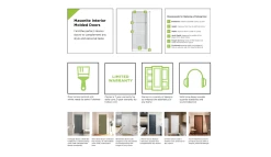 30″ X 80″ 20 MINUTE PRIMED FLUSH FIRE RATED INTERIOR PRE MACHINED REVERSIBLE DOOR SLAB -Lumber Hardware Store mr83flmdahe69dhdqbin