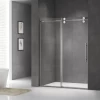 TZO FRAMELESS GLASS SHOWER SLIDING DOOR WITH CHROME HARDWARE 60IN X 77IN 5656212-6077-CH -Lumber Hardware Store myudc4tbvlggte8zxcjj