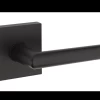 WEISER GLA12MIL DUMMY SINGLE MILAN LEVER SQUARE ROSE BLACK BOX PACK -Lumber Hardware Store nyif8e7zbysdeekitmhq