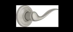 WEISER GLA101TC LOCK PASSAGE TOLUCA LEVER SATIN NICKEL BOX PACK