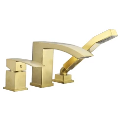 KODAEN F33103CP SATRO THREE HOLE DECK MOUNTED BATHTUB FAUCET -Lumber Hardware Store oaxfvpikeip3wy6luf9d