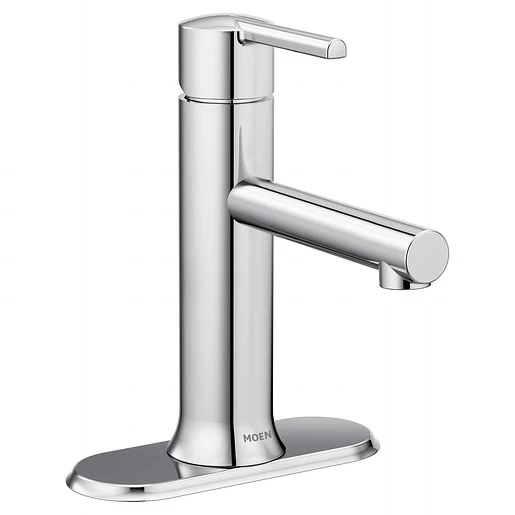 MOEN 84770 ARLYS CHROME ONE-HANDLE BATHROOM FAUCET 3 MOEN 84770 ARLYS CHROME ONE-HANDLE BATHROOM FAUCET