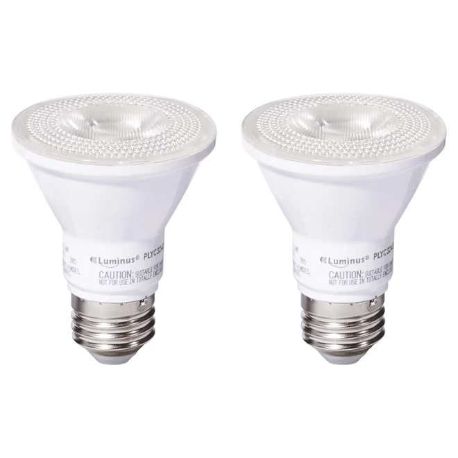 LUMINUS PLYC3243 LED 7W PAR20 3000K 2/PK X 24/TRAY 3 LUMINUS PLYC3243 LED 7W PAR20 3000K 2/PK X 24/TRAY