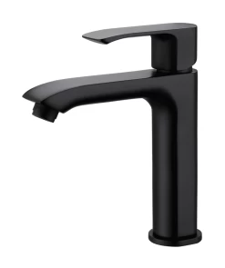 KODAEN F11125MB SLIM SINGLE HOLE BATHROOM FAUCET MATTE BLACK