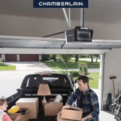 CHAMBERLAIN B2405C 1/2-HP Ultra Quiet Belt Drive Garage Door Opener With Wi-Fi -Lumber Hardware Store pnhm6emspfancfgmpzpb