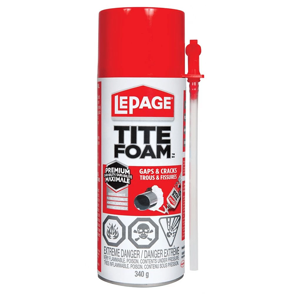 LEPAGE Tite Foam – Gaps And Cracks 3 LEPAGE Tite Foam – Gaps And Cracks