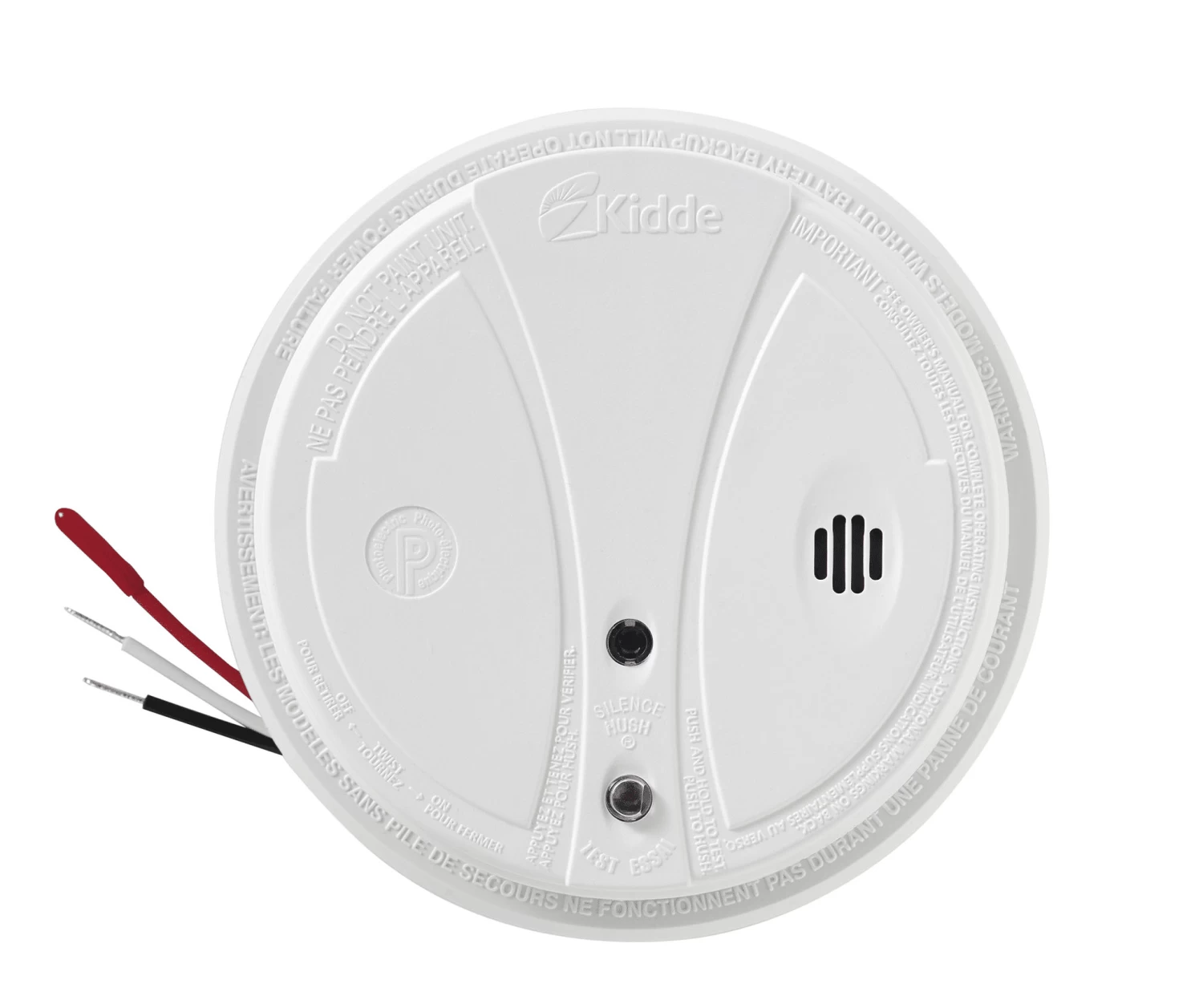 KIDDE PPE120CA Hardwire Photoelectric Smoke Alarm With Battery Back-up 4 KIDDE PPE120CA Hardwire Photoelectric Smoke Alarm With Battery Back-up - Image 2