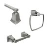 MOEN Y3233BN BOARDWALK BRUSHED NICKEL 3 PIECE KIT