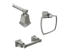 MOEN Y3233BN BOARDWALK BRUSHED NICKEL 3 PIECE KIT