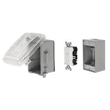 RED DOT CKPS-C-CN-PKIT GFCI SHALLOW CLEAR WIU COVER PKIT