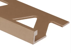 PROVA CM2150SCP08 FLAT TILE EDGE – SATIN CHAMPAGNE (SCP) – 5/16 IN. (8 MM) X 8 FT.