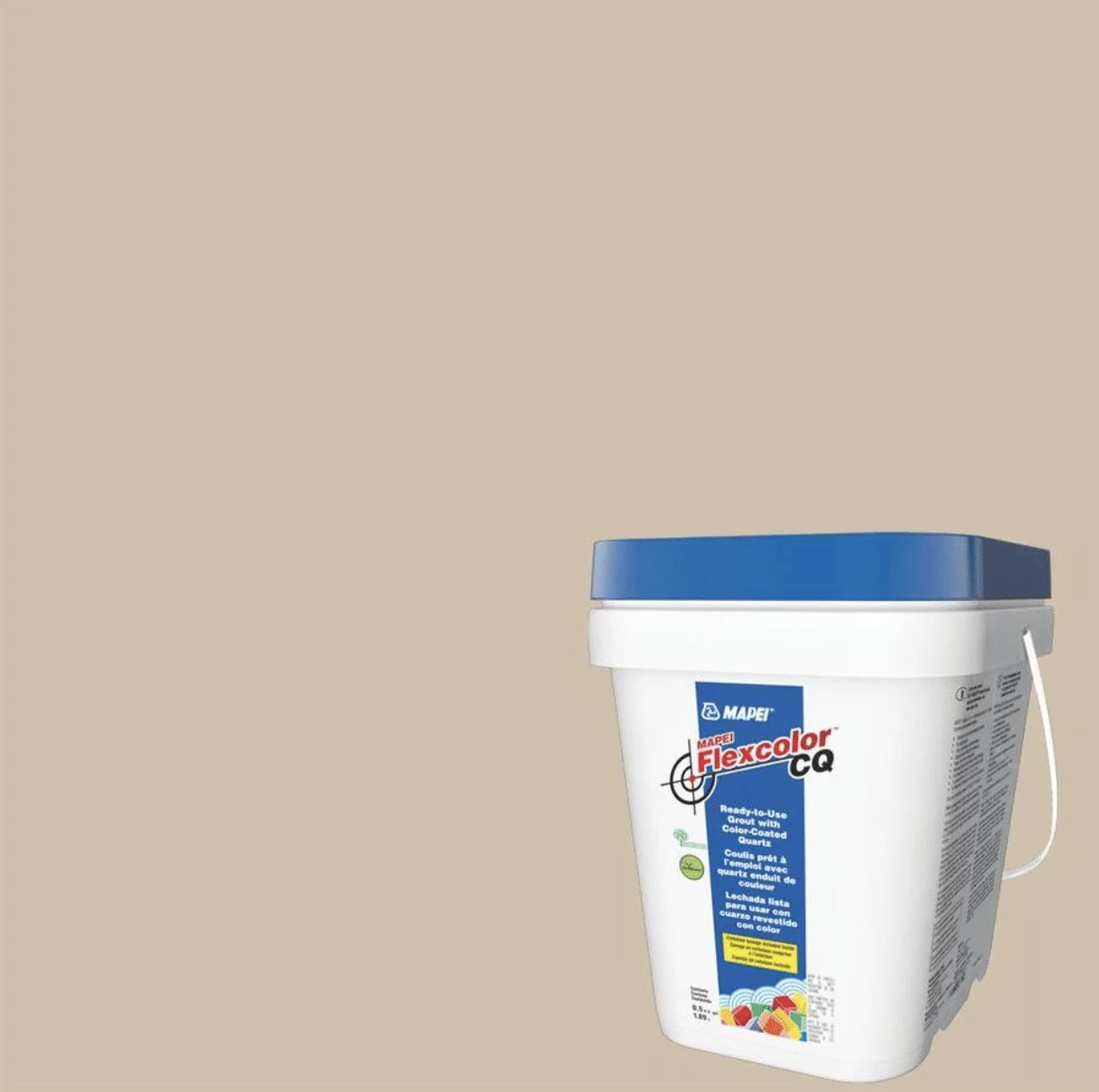 MAPEI PREMIXED GROUT FLEXCOLOR CQ BONE #15 1.89L /0.5G 3 MAPEI PREMIXED GROUT FLEXCOLOR CQ BONE #15 1.89L /0.5G