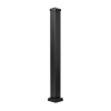 NUVO IRON BLPOP39 Black Surface Mount Post For Aluminum Railing. 3”x3”x39 3/4”. Used For 36” High Railing And When Used With Inline Post Cap 42” High Railing. Comes With Post Cap And Post Skirt 1 NUVO IRON BLPOP39 Black Surface Mount Post For Aluminum Railing. 3”x3”x39 3/4”. Used For 36” High Railing And When Used With Inline Post Cap 42” High Railing. Comes With Post Cap And Post Skirt -Lumber Hardware Store sjoowvxyq4fjnsgdwx1k