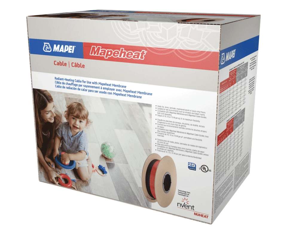 MAPEI MAPEHEAT CABLE 120V-30SFT 3 MAPEI MAPEHEAT CABLE 120V-30SFT